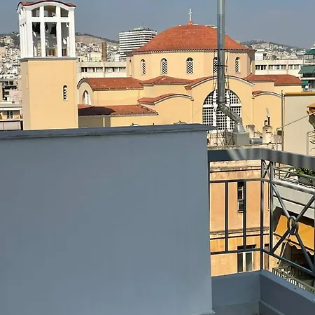Apartamento Sunny Contemporary Art Penthouse Atenas